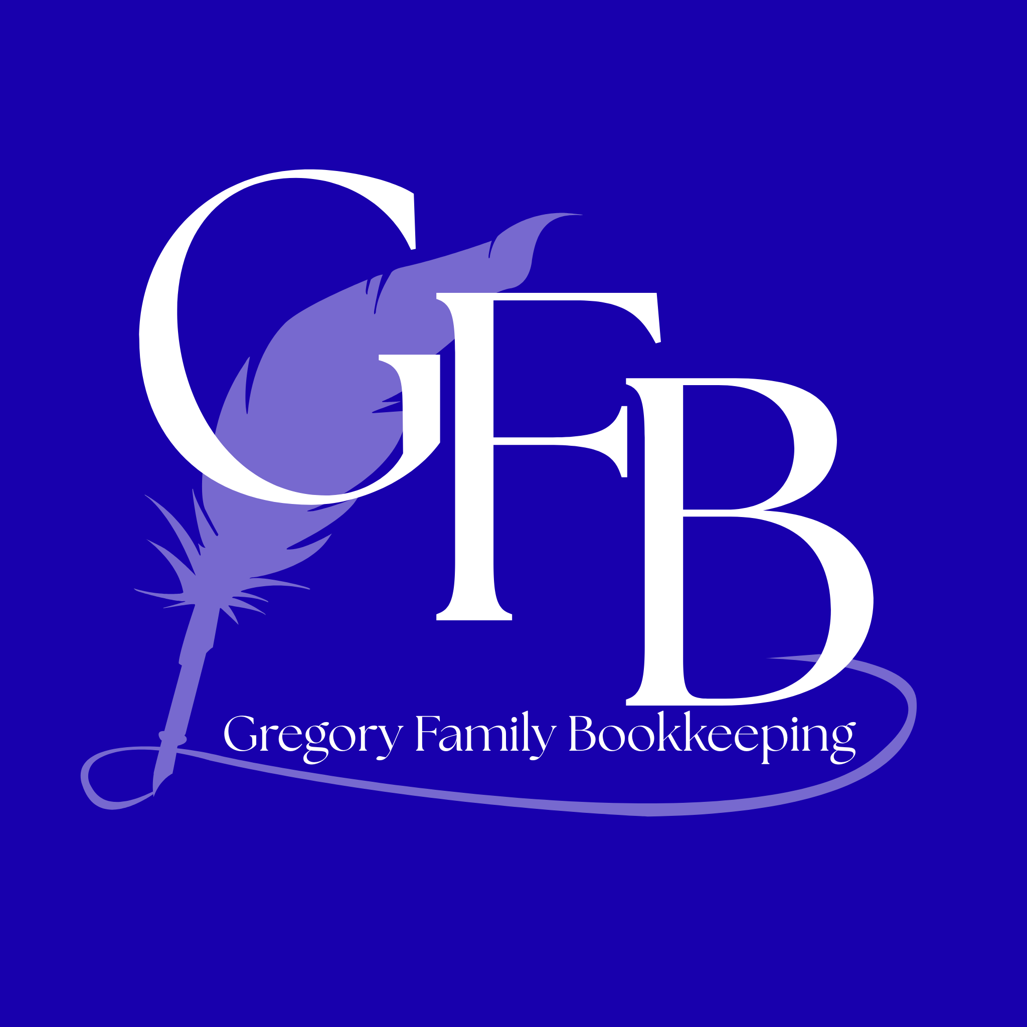 Gregory Family Bookkeeping Logo, offering quality bookkeeping services to businesses, churches, and non-profit organizations.